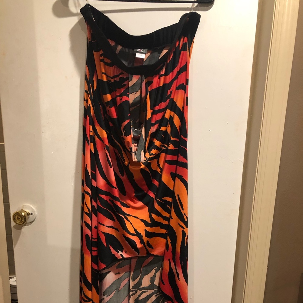Tube top dress